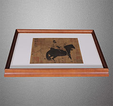 古丈书画装裱配框服务案例